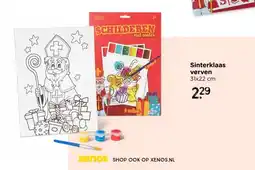 Xenos Sinterklaas verven aanbieding