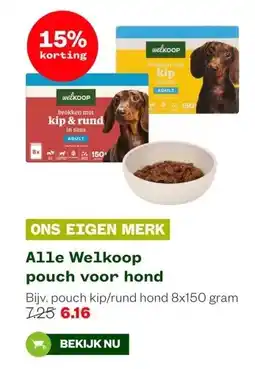 Welkoop Alle Welkoop pouch voor hond aanbieding
