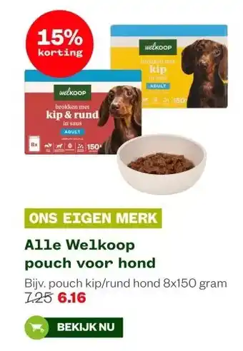 Welkoop Alle Welkoop pouch voor hond aanbieding