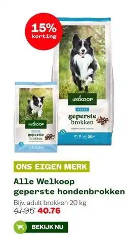 Welkoop Alle Welkoop geperste hondenbrokken aanbieding