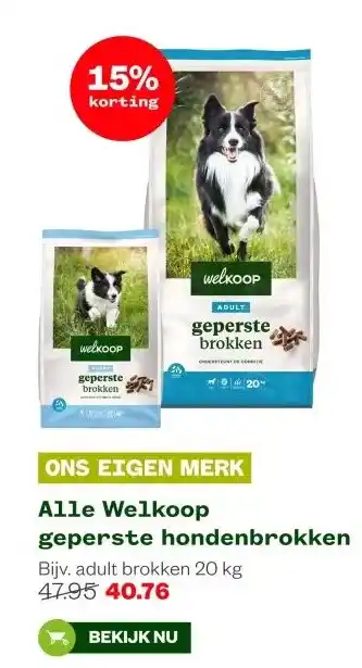 Welkoop Alle Welkoop geperste hondenbrokken aanbieding