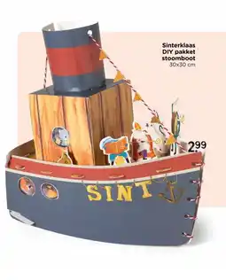 Xenos Sinterklaas DIY pakket stoomboot aanbieding