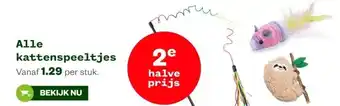 Welkoop Alle kattenspeeltjes aanbieding