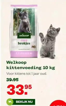 Welkoop Welkoop kittenvoeding 10 kg aanbieding