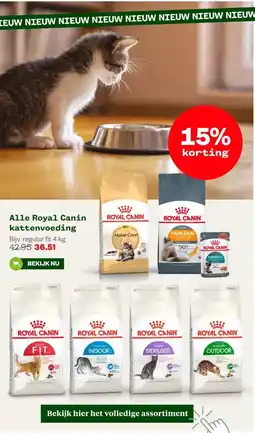 Welkoop Alle Royal Canin kattenvoeding aanbieding