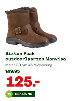 Welkoop Sixton Peak outdoorlaarzen Monviso aanbieding