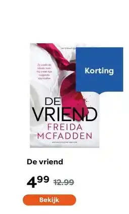 The Read Shop De vriend aanbieding