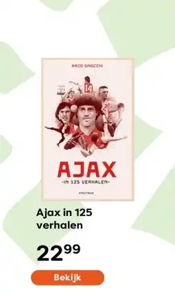 The Read Shop Ajax in 125 verhalen aanbieding