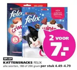 Ranzijn KATTENSNACKS FELIX aanbieding