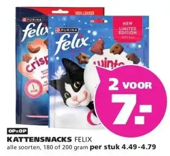 Ranzijn KATTENSNACKS FELIX aanbieding