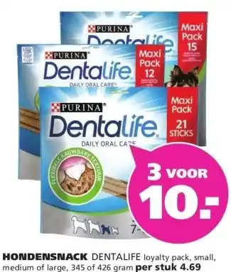 Ranzijn HONDENSNACK DENTALIFE aanbieding