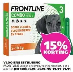 Ranzijn VLOOIENBESTRIJDING FRONTLINE aanbieding