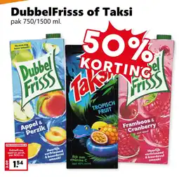 Coop DubbelFrisss of Taksi aanbieding