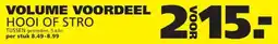 Ranzijn HOOI OF STRO TIJSSEN aanbieding