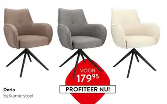 Profijt Meubel Derio Eetkamerstoel aanbieding