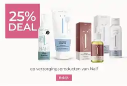 Prenatal verzorgingsproducten van Naïf aanbieding