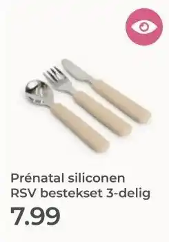 Prenatal Prénatal siliconen RSV bestekset aanbieding