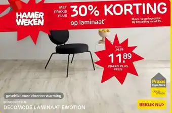 Praxis DecoMode laminaat - Emotion - Rome - aanbieding