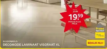 Praxis Decomode visgraat laminaat - Atlanta - aanbieding