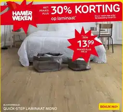 Praxis Quick-Step laminaat - Mono - Baikal Eik aanbieding