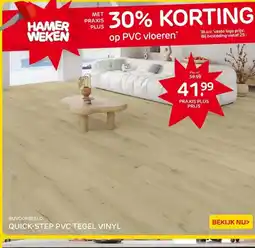 Praxis PVC vloeren aanbieding