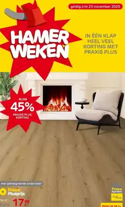 Praxis PVC Vloer Horizon Naturel Eik - aanbieding