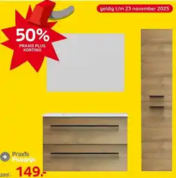 Praxis Badmeubelset Carlo - Met spiegel - Met aanbieding