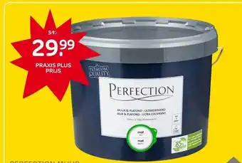 Praxis Perfection verf Muur & Plafond aanbieding