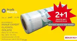 Praxis Knauf Expert – vloer isolatie - glaswol aanbieding