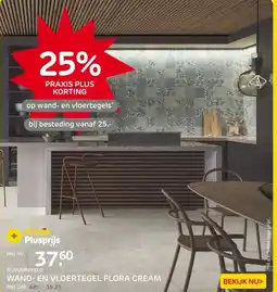 Praxis Natuursteenlook Tegel Flora - Parel - aanbieding