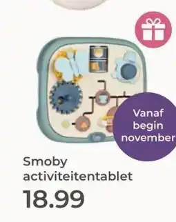 Prenatal Smoby activiteitentablet aanbieding