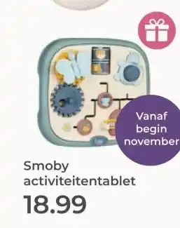 Prenatal Smoby activiteitentablet aanbieding