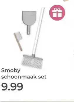 Prenatal Smoby schoonmaak set aanbieding