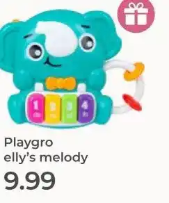 Prenatal Playgro elly's melody aanbieding