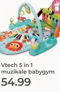 Prenatal Vtech 5 in 1 muzikale babygym aanbieding