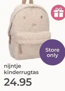 Prenatal nijntje kinderrugtas aanbieding