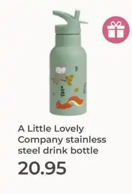 Prenatal A Little Lovely Company stainless steel drink bottle aanbieding