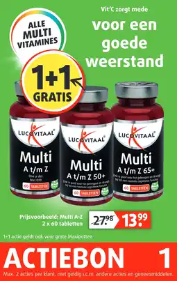 Lucovitaal ALLE MULTI VITAMINES aanbieding