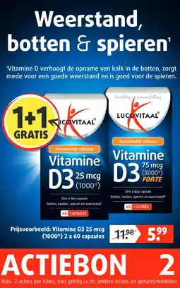 Lucovitaal Weerstand, botten & spieren aanbieding