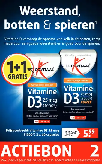 Lucovitaal Weerstand, botten & spieren aanbieding