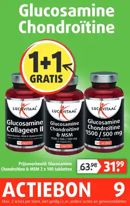Lucovitaal Glucosamine Chondroitine aanbieding