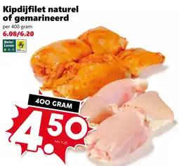 Coop Kipdijfilet naturel of gemarineerd aanbieding