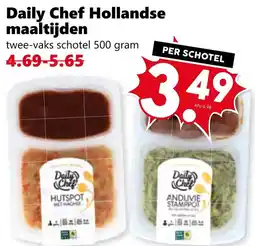 Coop Daily Chef Hollandse maaltijden aanbieding