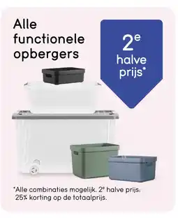 Leen Bakker Alle functionele opbergers aanbieding