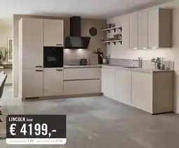Keukendepot LINCOLN Zand aanbieding