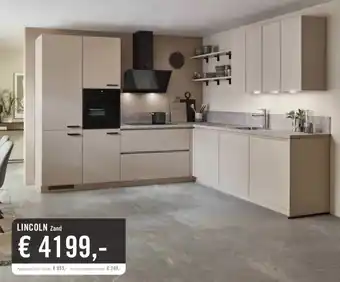 Keukendepot LINCOLN Zand aanbieding