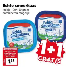 Coop Echte smeerkaas aanbieding