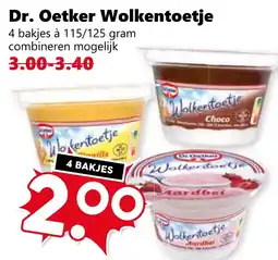 Coop Dr. Oetker Wolkentoetie aanbieding