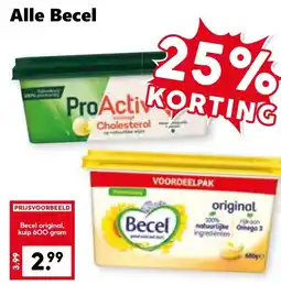 Coop Alle Becel aanbieding
