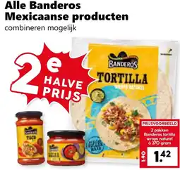 Coop Alle Banderos Mexicaanse producten aanbieding